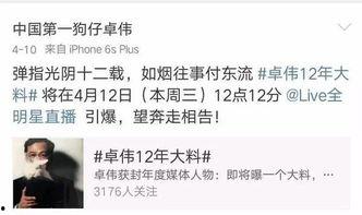 卓伟最新大料爆料,娱乐圈惊天大事件，真相即将揭晓！  第1张